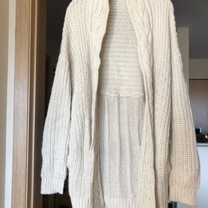 Kimchi Blue Cream Knit Cardigan